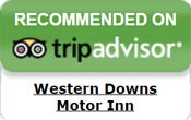 Western Downs Motor Inn - Recommended on Trip Advisor